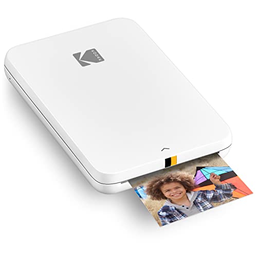 Kodak Step Slim Stampante fotografica mobile istantanea – Stampa in modalità wireless foto da 5,1 x 7,6 cm su carta Zink con dispositivi iOS e Android