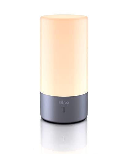 Lampada da Tavolo Hifree, Sensore Touch LED, Lampada da Comodino, L...