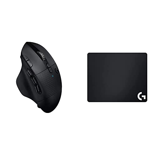 Logitech G604 LIGHTSPEED Mouse Gaming Wireless, Sensore HERO 25K, 25.600 DPI, 15 Controlli Programmabili, Fino a 240 Ore di Durata delle Batterie, PC Mac, Nero