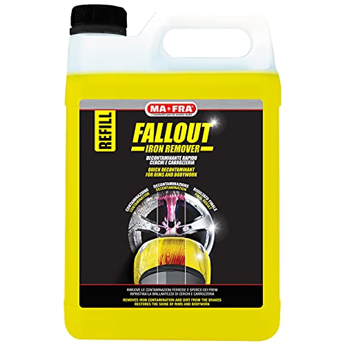 Ma-Fra, Fallout Iron Remover, Elimina Residui Ferrosi da Carrozzeria Cerchi Lega, 4500ml