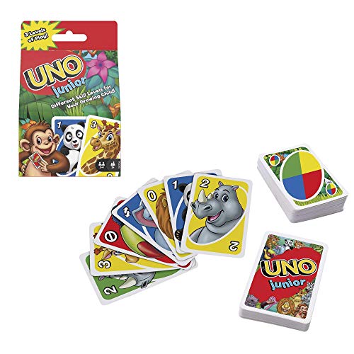 Mattel Games- Junior, Gioco 45 Carte Giocattolo per Bambini 3+Anni,...