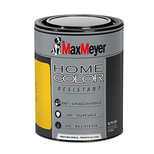 MAXMEYER Pittura colorata per interni Home Color Resistant SOLEADO 0.75 L