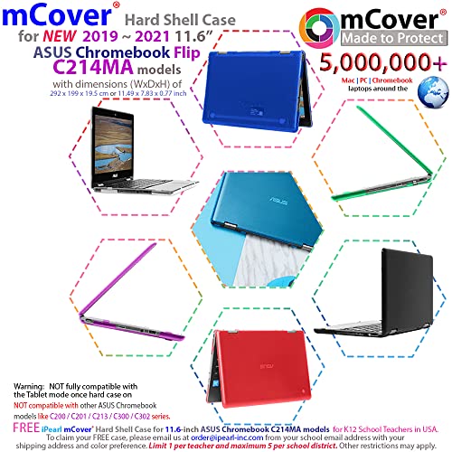 mCover Custodia compatibile solo per laptop convertibili ASUS Chrom...