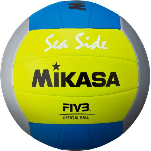 MIKASA, Palla da Beach Volley 1679, Colore: Giallo, Taglia: 5
