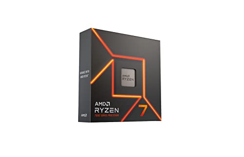 AMD Ryzen 7 7700X Processeur, 8 Cœurs 16 Threads Débridés, Ar...