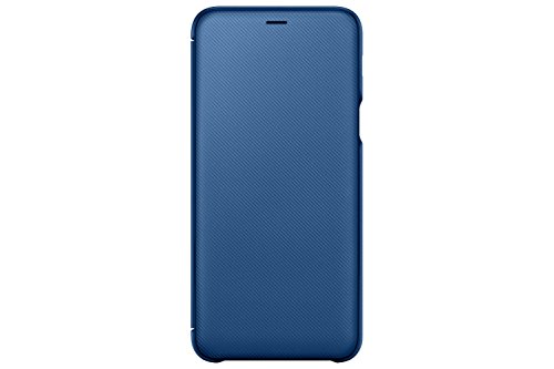 Samsung EF wa605 Portafoglio Cover per Galaxy A6 Plus Blu...
