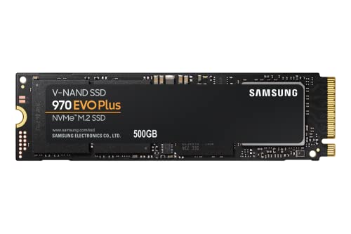 SAMSUNG 970 EVO Plus Series – 500 GB PCIe NVMe – SSD interno M.2 (MZ-V7S500B AM)