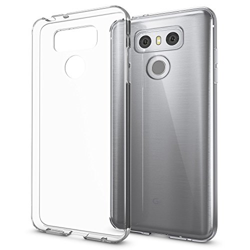 NALIA Custodia compatibile con LG G6, Cover Protezione Silicone Trasparente Sottile Case, Gomma Morbido Cellulare Ultra-Slim Protettiva Bumper Telefono Guscio - Trasparente