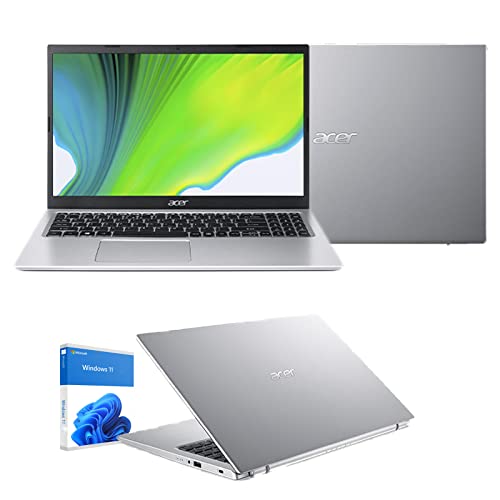 Notebook Acer Pc Portatile Display Fhd Da 15.6” N4500 Fino A 2.80GHz, Ram 8Gb Ddr4 Ssd m2 Nvme 256 Gb,Pc Portatile,Hdmi,Wifi,Bluetooth,Windows 11 Home