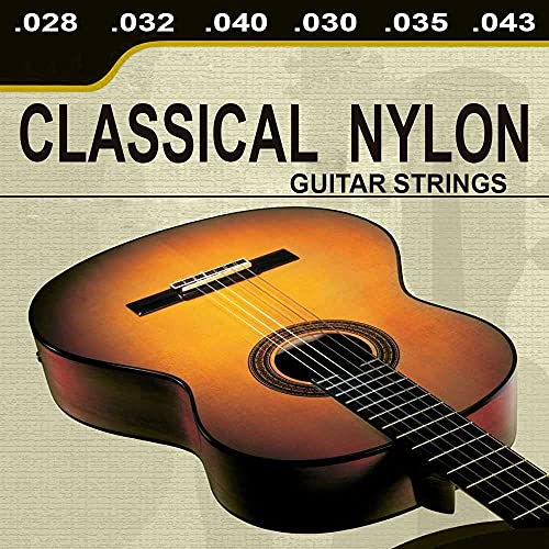 OcioDual 6 Corde di Nylon Classical per Chitarra Classica Guitar St...