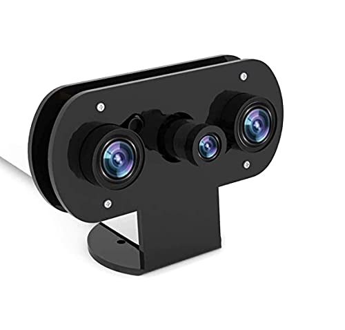 per Raspberry Pi Telecamera a Infrarossi Visione Notturna Con Custodia in Acrilico, Webcam Regolabile per Pi 4 Pi 3 B+ Pi 3, Adatta per Monitor di Sicurezza Domestica, Fai Da Te, Stampante 3D