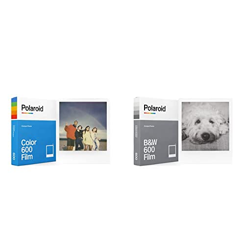 Polaroid - 6002 - Pellicola Istantanea Colore Per 600 E I-Type & - 6003 - Pellicola istantanea nero e bianco per 600 e i-Type