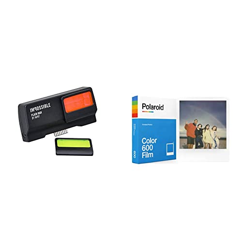 Polaroid Originals 4790 Mint Unità Flashbar per SX-70, Nero & Pellicola a colori per 600-6002