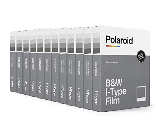 Polaroid Pellicola Istantanea Bianco e Nero per i-Type - Confezione 96 Pellicole - 6090
