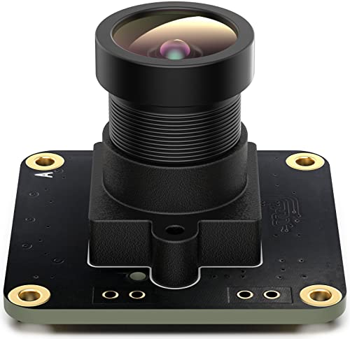 Raspberry Pi Camera OV9281 fino a 453 fps Trigger esterno modalità flusso monocromatico globale otturatore sensore 1MPixel per Rasp Pi 4B 3B 3A+CM3+CM3 Pi Zero W, supporto Bullseye libcamera (nero)