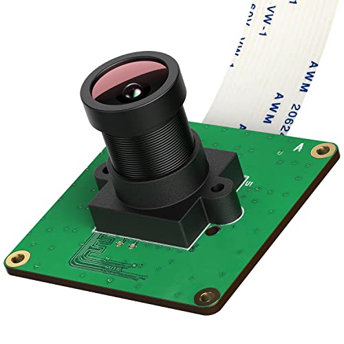 Raspberry Pi Industrial Camera Module STARVIS IMX327LQR Color CMOS Sensor 2.13M Pixel Wide Angle Fisheye Lens for Rasp Pi 4 3B+ 3B Zero A+ CM3+ CM3