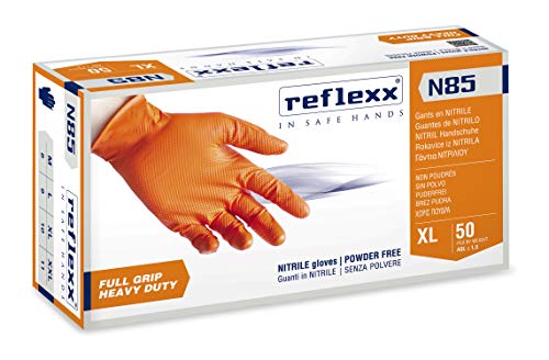 Reflexx N85 XXL, guanti in nitrile FULL GRIP | HEAVY DUTY