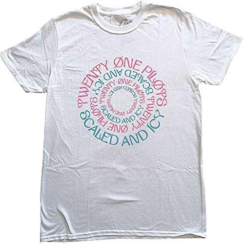 Rock Off Twenty One Pilots Unisex T-Shirt: Circular (Small) - Small...