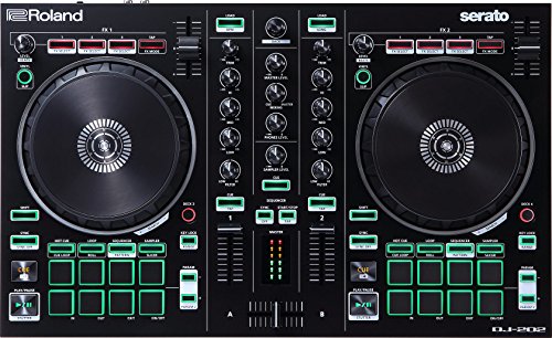 Roland DJ-202 DJ Controller, controller a due canali e quattro deck...