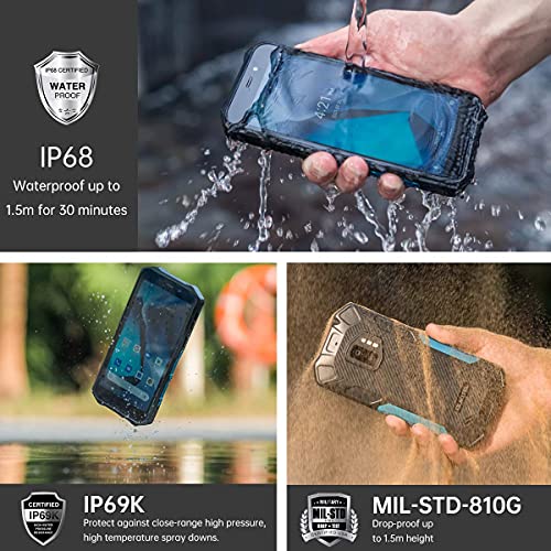 Rugged Smartphone 2022 OUKITEL WP12, IP68 Impermeabile Android 11 T...