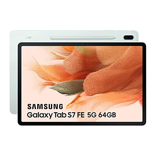Samsung Galaxy Tab S7 FE 12.4  LTE - Tablet 64GB, 4GB RAM, Green...