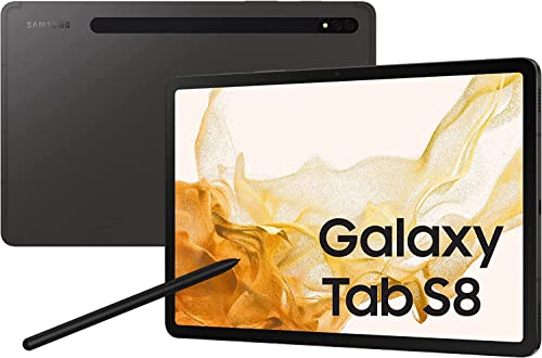 Samsung Galaxy Tab S8 Tablet Android 11 Pollici 5G RAM 8 GB 128 GB Tablet Android 12 Graphite [Versione italiana] 2022