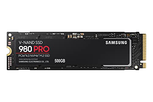 Samsung Memorie MZ-V8P500 980 PRO SSD Interno da 500GB, compatibile...