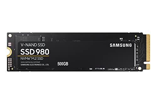 Samsung Memorie MZ-V8V500 980 SSD Interno Da 500GB, ‎Nero...