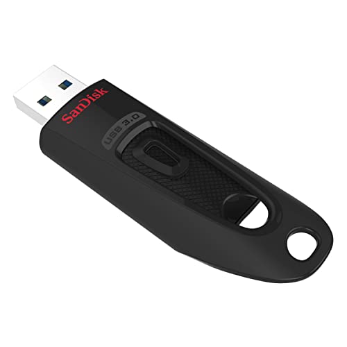 SanDisk Ultra Chiavetta USB 3.0 da 32GB, fino a 130 MB s, Nero