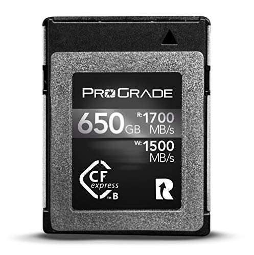 Scheda di memoria ProGrade Digital 650GB CFexpress Tipo B (COBALT)...