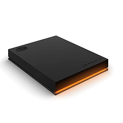Seagate FireCuda Gaming HDD, 1 TB, Hard Disk Esterno Portatile, HDD, USB 3 2, illuminazione LED RGB, 3 Anni Rescue Services (STKL1000400)