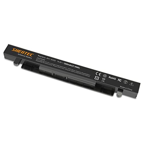 Shentec 14.4V 2600mAh A41-X550A Laptop Batteria per ASUS F550 F450 ...