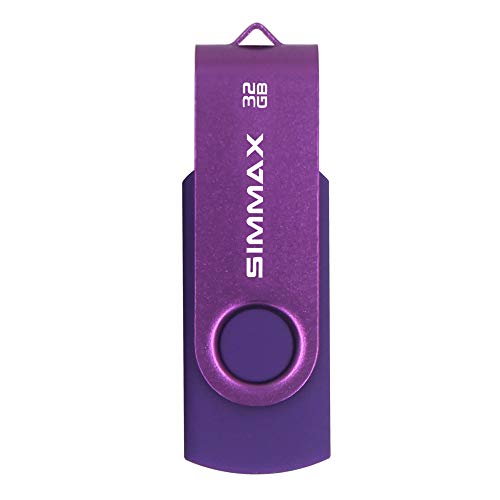 SIMMAX Chiavetta USB 3 pezzi 32GB Girevole Pendrive USB 2.0 Unità ...