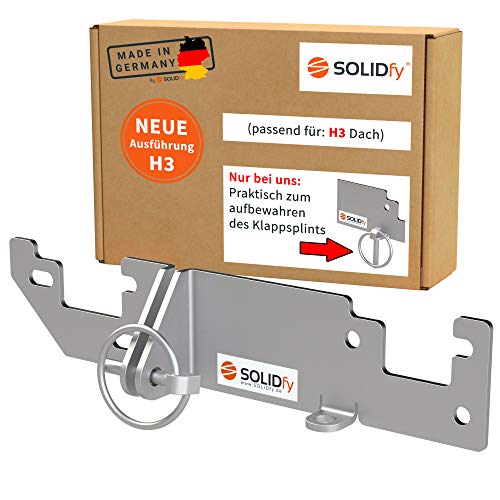 SOLIDfy - Blocco della portiera posteriore H3, protezione anti-effrazione