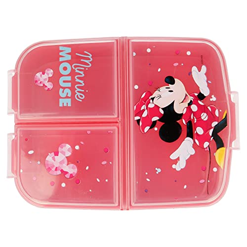 Stor Minnie Mouse (Disney) | Tupper con 3 Scomparti per Bambini - C...