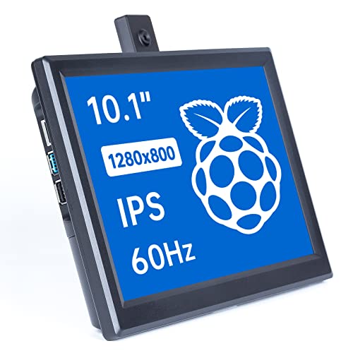 SunFounder Raspberry Pi 4 Display 10.1  IPS LCD HDMI 1280 x 800 Screen Monitor for Raspberry Pi 4 Xbox Windows 7 8 10