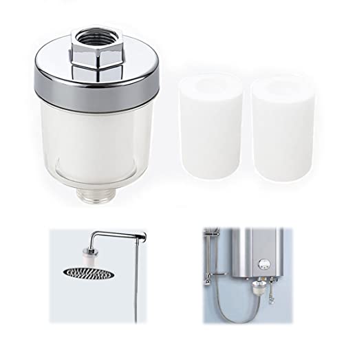 Tang Yuan Filtro doccia,filtro acqua di rubinetto,strumento filtro universale(3 elementi filtranti)