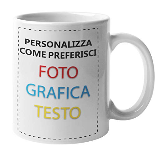Tazza Personalizzata Mug Personalizzabile Con Foto Idea Regalo Compleanno Anniversario