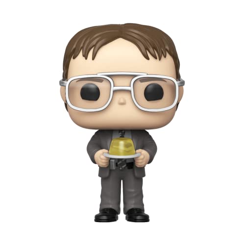 The Office - Dwight Schrute with Gelatin Stapler Funko Pop! Vinyl Figure (Bundled with Compatible Pop Box Protector Case)