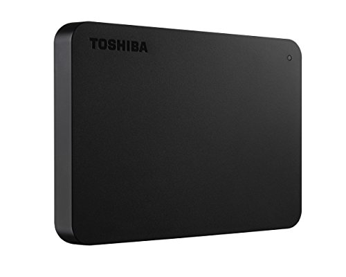 Toshiba Canvio Basics - Hard Disk Esterno USB-C da 2 TB, Micro USB-B 3.2, Colore: Nero