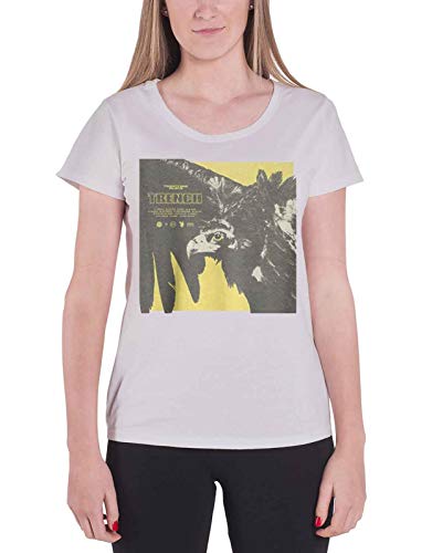 Twenty One Pilots Ufficiale T Shirt Trench Cover Square Logo da Donna Nuovo Size XXL