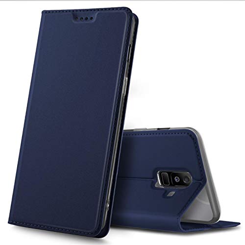 Verco Galaxy A6 Plus Cover, Custodia a Libro Pelle PU per Samsung G...