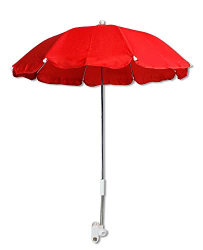 Vetrineinrete Ombrellino per passeggino parasole ombrello Ø70 cm per carrozzina protezione dai raggi solari uv accessori per carrozzino P78