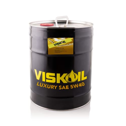 Viskoil SAE 5W40, Olio Lubrificante Sintetico, Per motori benzina o gasolio, Acea C3, 20L