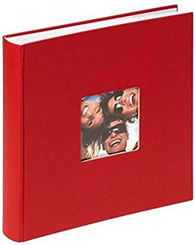 Walther Design Fun Album da Incollare, Carta, Rosso, 30 x 30 cm...