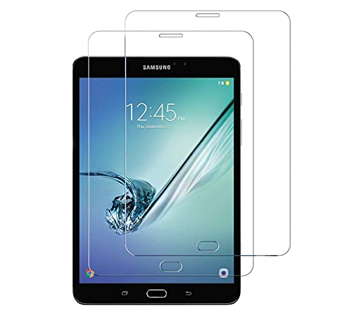 WEOFUN 2 Pezzi Vetro Temperato Compatibile con Samsung Galaxy Tab S2 8 Pollici [T719 T715] [0,33mm, Durezza 9H]