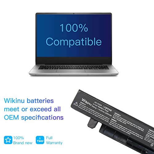 Wikinu A41-X550A Batteria per ASUS A41-X550 X550 X550C X550CA X550C...
