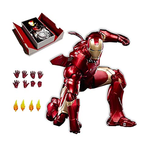 WYJZALLL Marvel Legends 7 Pollici Modular Iron Man Action Figure Toy, The Avengers Serie Completa di Armature Battaglia Mark 7 Offre al Ragazzo il Miglior Regalo di Supereroe ( Dimensione:Mk3 )