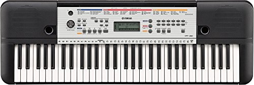 Yamaha Digital Keyboard YPT-260, Tastiera Digitale Portatile con 61 Tasti Ottima per Principianti, Design Compatto e Leggero, Facile da Usare e Trasportare, Nero
