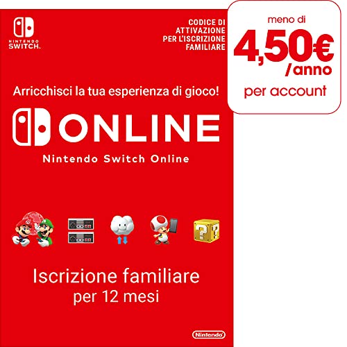 365 Giorni Switch Online Membri (Famiglia) | Nintendo Switch - Codice download